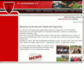 fc-oppenwehe.de: FC Oppenwehe e.V.
Die Website vom FC Oppenwehe