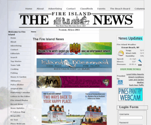 fireislandnews.net: The Fire Island News
THE FIRE ISLAND NEWS