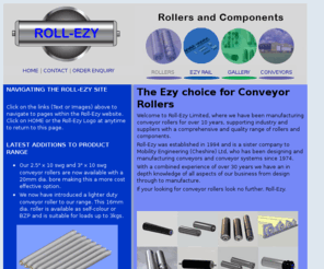 rollezy.com: Roll-Ezy Limited - UK Manufacturer of Conveyor Rollers and Components
Conveyor Rollers and Components manufactured in the UK by Roll-Ezy Limited