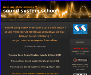 soundsystemschool.com: Home - sound system school
sound system yang baik