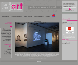 lejart.eu: Lejart - promocja sztuki
Szukasz pomocy przy organizacji wystawy lub konferencji?, Chcesz kupić dzieło sztuki?, Lejart to właściwy adres.