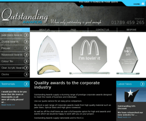 outstanding-awards.co.uk: Outstanding Awards | Contemporary range of corporate awards and bespoke trophies
Outstanding Awards - When only outstanding is good enough