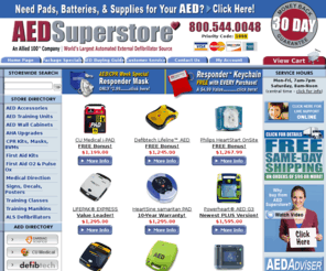 respondermask.com: AED Superstore
AED Superstore - offering brand name Automated External Defibrillators (AEDs), oxygen supplies, CPR Masks and Medical Oversight & Training. Free Shipping on every AED!