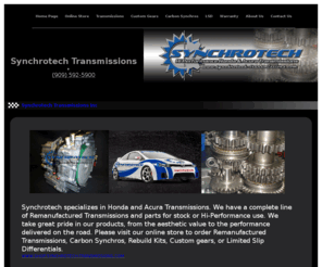 synchrotechtrans.com: Synchrotech - Honda & Acura Transmissions
Synchrotech Hi-Performance Honda and Acura Transmissions