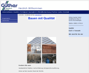 xn--gther-kva.com: Unternehmen
Homepage Güther Sanitär GmbH