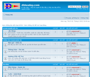 didauday.com: didauday.com • Trang chủ
