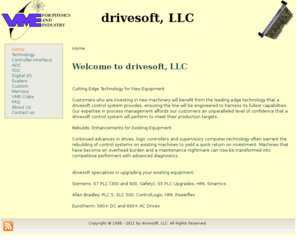 drivesoft.com: Welcome to drivesoft, LLC
VME electronics for Industry, Physics and related fields