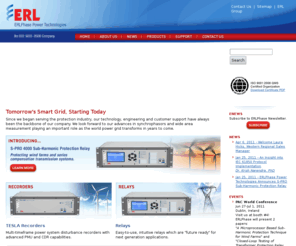 erlphase.com: ERLPhase Power Technologies Ltd.
