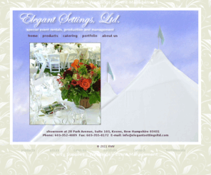 elegantsettingsltd.com: Party Supplies - Weddings - Event Management - Elegant Settings
Party Supplies - Weddings - Event Management - Elegant Settings