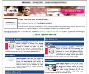 rezoinformatique.com: Informatique
Informatique