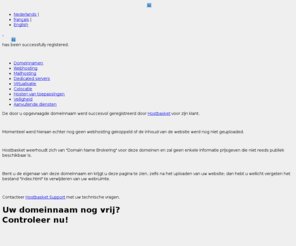 virtuele-winkel.net: Hostbasket, expert in flexible hosting
Hostbasket wants to help companies and organizations in order for them to handle information more efficiently, to communicate, to collaborate and to do business through innovative internet technologies.