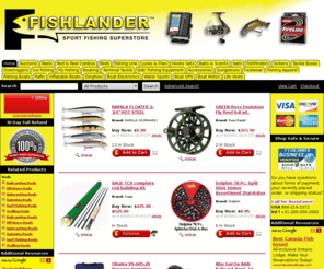 affinitytackle.com: Fishlander | Buy Fishing Tackle | Shop Fishing Gear | Find Supplies | Equipment
Shop, Find, and Buy at The Fishing Gear and Tackle Superstore! Quality fishing tackle, gear, equipment, and supplies, including rods, reels, line, lures, and more at discount prices.