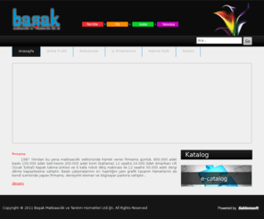 basakmatbaa.com: Başak Matbaacılık ve Tanıtım Hizmetleri Ltd.Şti. | Offset ve web basın yayın hizmetleri,druck,Bücherdruck,Magazindruck,Broschüren,Kataloge,Gesdafts,berickte,Werbedruck,Başak Matbaacılık ve Tanıtım Hizmetleri Ltd.Şti. Abpackmaschine,forklift,offset printing,German,German Offsetdruck
Offset ve web basın yayın hizmetleri sunar.Katalog,Broşür,Dergi,Kitap,Bülten,e-catalog,Druckerei,Offsetdruck,Bücherdruck,Magazindruck,Broschüren,Kataloge,Gesdafts,berickte,Werbedruck,Förderung,German Offsetdruck,German