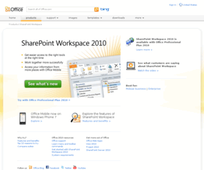 groove.net: Microsoft SharePoint Workspace 2010
Explore SharePoint Workspace 2010 which is the new name for Microsoft Office Groove 2007. Get fast, anytime and anywhere access to your files.