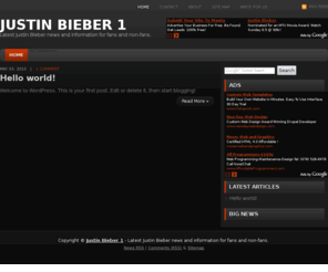 justinbieber1.com: Justin Bieber
Justin Bieber1.com : Latest Justin Bieber news and information for fans and non-fans. This non-official fan site is updated daily with the latest Justin Bieber headlines.