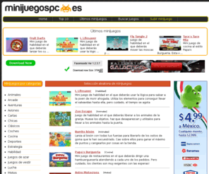 minijuegospc.es: Minijuegos pc - el portal de minijuegos desde el navegador
Gran recopilación de los mejores minijuegos flash de la red organizados por categorís
