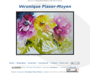 piasermoyen.com: Véronique Piaser-Moyen
Aquarelles/Watercolor 