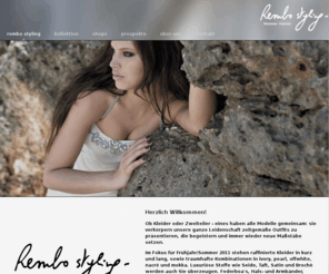 rembostyling.eu: Rembo Styling | Das Hochzeitskleid Ihrer Träume
Rembo Styling ist schon seit Jahren Trendsetter auf dem Gebiet der besonderen Kreationen der Hochzeitskleider. Brautmode für Frauen, die das Besondere mögen.