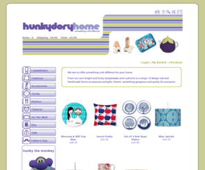 hunkydoryhome.co.uk: Hunkydory Home - gorgeous, quirky home accessories and gifts  -  - Hunkydory Home
Quality handmade lampshades & cushions from hunkydory home Quality handmade lampshades & cushions from hunkydory home