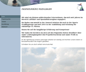 propellerwuchten.de: INGENIEURBÜRO MUEHLBAUER - Home
Propellerwuchten, Propeller, Ultraleicht, Helicopter, Trike, Girocopter, Fliegen, Luftfahrt, Prop, Flieger, Fläche, Schwingungen, Vibrationen, Vibrieren, LFZ, Luftfahrzeug, Wuchten, Balancing, Balancer, Balance