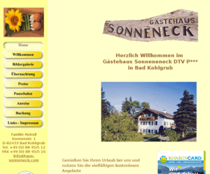 haus-sonneneck.com: Gästehaus Sonneneck
Gästehaus Sonneneck im Moorbad Bad Kohlgrub