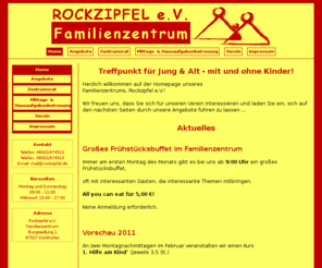 rockzipfel.info: Rockzipfel e.V. Familienzentrum - Sonthofen
Rockzipfel e.V. Familienzentrum - Sonthofen