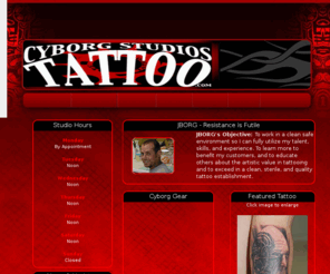 cyborgstudiostattoo.com: Cyborg Studios Tattoo - (573) 317-1124
Tattoo Studio at the Lake of the Ozarks