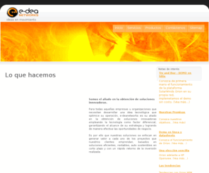 e-deanetworks.com: e-deanetworks.com - Distribuidor Solarwinds Colombia, Gestión de Redes, Monitoreo de redes, Instalación Demo en Sitio, Orion NPM
Nuestros productos y servicios se enfocan en optimizar y controlar la infraestructura de telecomunicaciones y tecnológica de nuestros clientes, disminuyendo los costos totales de propiedad o TCO.
Solarwinds es el mundialmente galardonado software de monitoreo y gestión de redes y equipos. Hecha por ingenieros de red para ingenieros de red.
Monitorizamos y realizamos gestión de redes, servicios y aplicaciones.