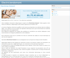 electriciendomont.com: Electricien Domont - 01.75.43.69.85
Electricien Domont - 01.75.43.69.85. 