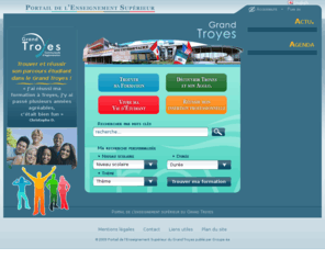 etudieratroyes.fr: Portail de l'Enseignement Supérieur de l'Agglomération Troyenne
Trouver et réussir son parcours étudiant dans le Grand Troyes ! 
