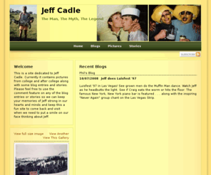 jeffcadle.com: Jeff Cadle - The Man, The Myth, The Legend
Jeff Cadle