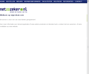 sign-deal.com: Geregistreerd | NETZOZEKER
Dit domein is geregistreerd voor een van onze klanten