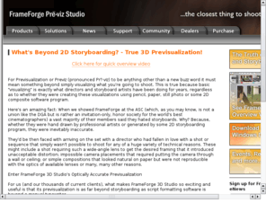 previz-3d.com: Power of Previs
FrameForge Previz Studio 3 Unleashes the Power of Previsualization for all filmmakers, allowing all filmmakers to benefit from the Power of Previs.