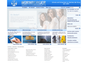 xn--nrnberger-ag-dlb.net: < NÜRNBERGER Versicherungsgruppe > - NÜRNBERGER
Das Leistungspaket der NÜRNBERGER Versicherung: Lebensversicherung, Haftpflichtversicherung, Autoversicherung, Baufinanzierung, Beamtendarlehen, Unfallversicherung, Fondsversicherung, Riesterrente ...