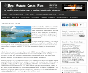 americanarealestatecr.com: Costa Rica Real Estate For Sale. Ocean & Mountain View Properties
Real Estate in Costa Rica & Americana's Costa Rica Real Estate for sale offers realtor view properties, developments and homes. Free Costa Rica real estate search.