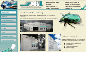 autolackiererscheiner.de: Autolackierer Scheiner - Lackierung und Unfallinstandsetzung - Willkommen
Autolackiererrei Scheiner: Lackierung mit Unfallinstandsetzung, Beschriftungen. Torfstecherring 14, 67067 Ludwigshafen.