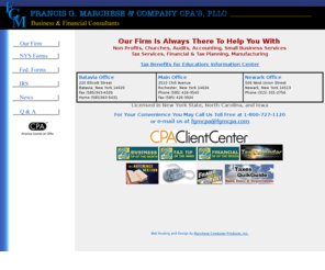 fgmcpa.com: Francis G. Marchese & Company CPA's, PLLC
