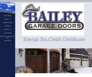 Baileydoors Com Bailey Garage Doors Inc Montana Owned And