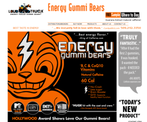 energygummie.com: Loud Truck Energy Gummi - Gummy Candy with Natural Caffeine and Vitamins. Dietary Supplement
Loudtruck Energy Gummi. Chewy gummy candy to boost energy. Made with natural caffeine. Vitamin supplement. www.loudtruckgummi.com