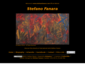 stefanofanara.com: Stefano Fanara
Discover the artworks of international artist   Stefano Fanara 