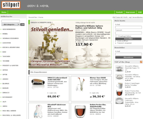 stilport.de: Wohnaccessoires, Geschenke, Geschenideen, Design-Ideen - stilport.de
Witzige und originelle Geschenke. Online Versand für Trend-Produkte, Lifestyle-Artikel und Accessoires. Geschenkideen für alle Anlässe günstig online kaufen.