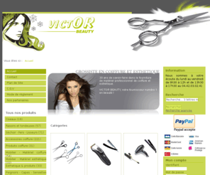 toutpourlacoiffure.fr: Toutpourlacoiffure.fr - Bienvenue !
Tout pour la coiffure,grossiste en coiffure et esthétique.Découvrez nos produits professionnels à prix discount.