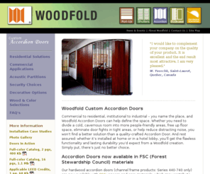 accordion-doors.info: Custom Accordion Doors | Vinyl Accordion Door - by Woodfold
Custom-crafted accordion doors divide
any space, beautifully