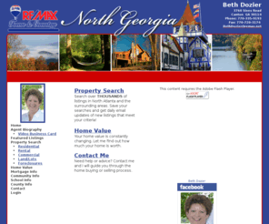 bridgemillhomes.net: Beth Dozier sells Cherokee County Real Estate
Canton, GA homes for sale. Canton real estate, Canton luxury homes, properties, and real estate in Canton, Alpharetta, Holly Springs, Ball Ground, Woodstock, Cobb, Forsyth counties. Bridgemill. BridgemilHomes, Search Bridgemill, Cherokee County Homes, REALTOR, CRS, ABR, ePro