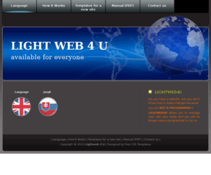 lightweb4u.com: LIGHT web 4 U
cms easy web