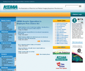 nema.org: NEMA - National Electrical Manufacturers Association
NEMA is the leading trade association in the U.S. representing the interests of electroindustry manufacturers of products used in the generation, transmission and distribution, control, and end-use of electricity.