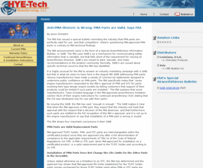 hyetechllc.com: Hye-Tech Manufacturing, LLC
Hye-Tech Manufacturing, LLC is FAA-PMA manufacturer providing quality replacement parts for Honeywell fuel controls & power turbine governors used on Rolls-Royce 250 and Lycoming LTP & LTS-101 engines