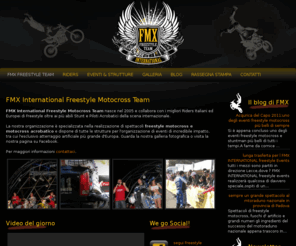 andreacavina.com: FMX Freestyle Motocross Team
FMX International Freestyle Motocross Team nasce nel 2005 e collabora con i migliori Riders Italiani ed Europei di Freestyle oltre ai più abili Stunt...