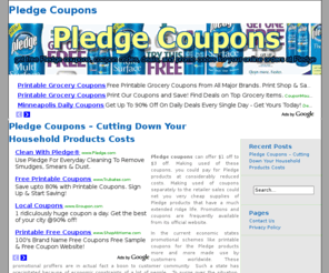 pledgecoupons.com: Pledge Coupons | Pledge Printable Coupons
Pledge coupons help you a lot in your household cleaning products. Pledge coupons, also would give you percentages and discounts in your household products.