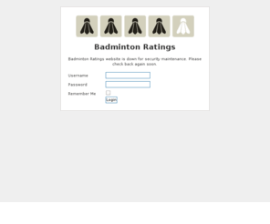 badmintonratings.org: Welcome to Badminton Ratings
Badminton Ratings - Ratings, reviews, and comments on badminton equipment to help other badminton players.